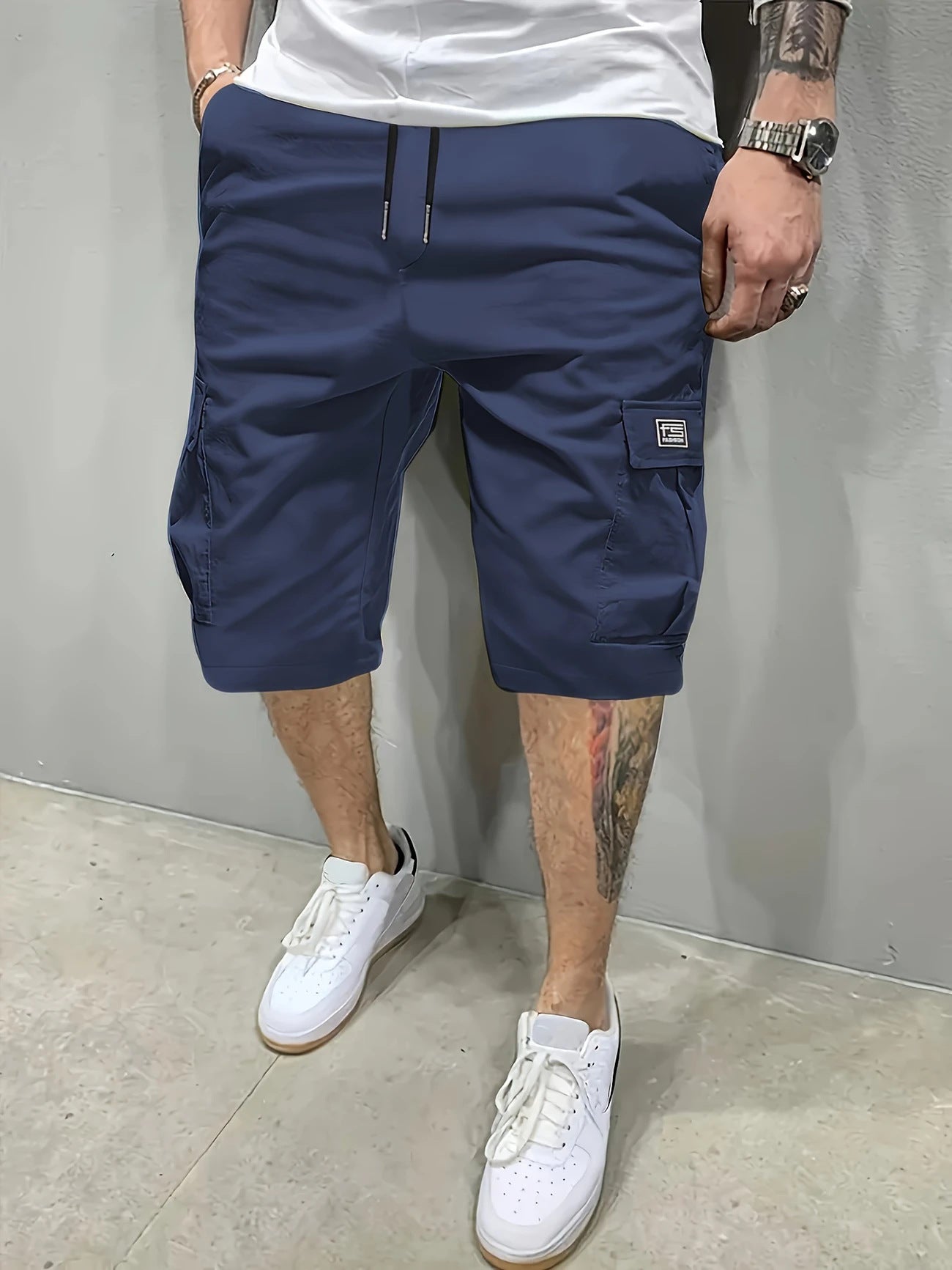 PANTALONES CORTOS TIPO CARGO