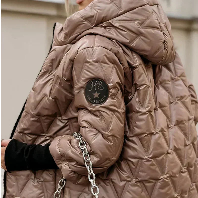 CHAQUETA DE ALGODÓN DE PATCHWORK