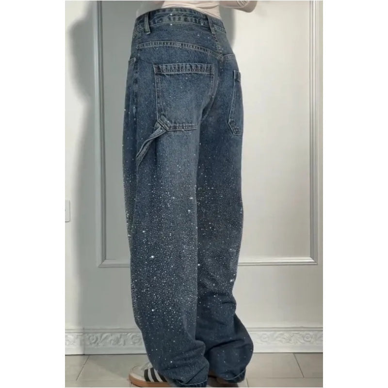VAQUEROS CON ADORNOS DE STRASS