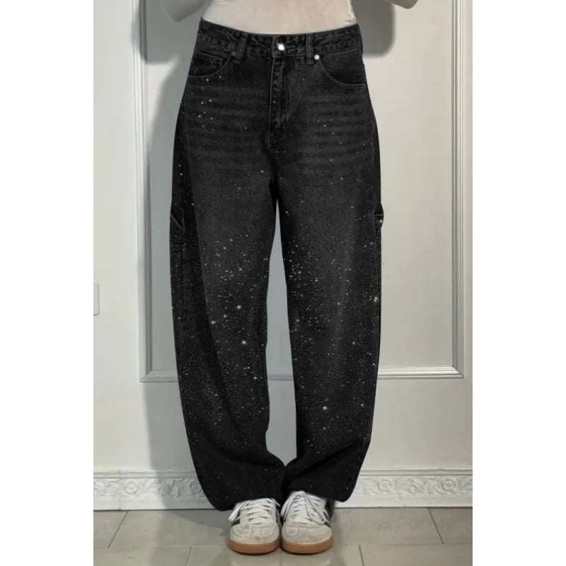 VAQUEROS CON ADORNOS DE STRASS