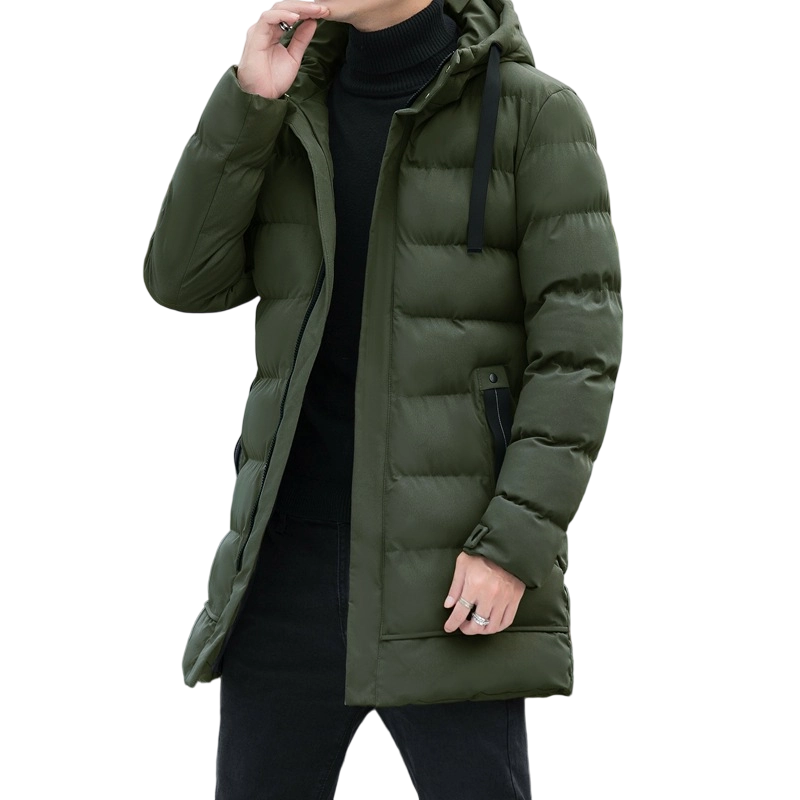 CHAQUETA ACOLCHADA CON CAPUCHA