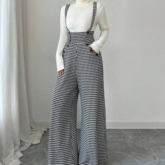 PANTALONES DE TIRO ALTO Y TIRANTES