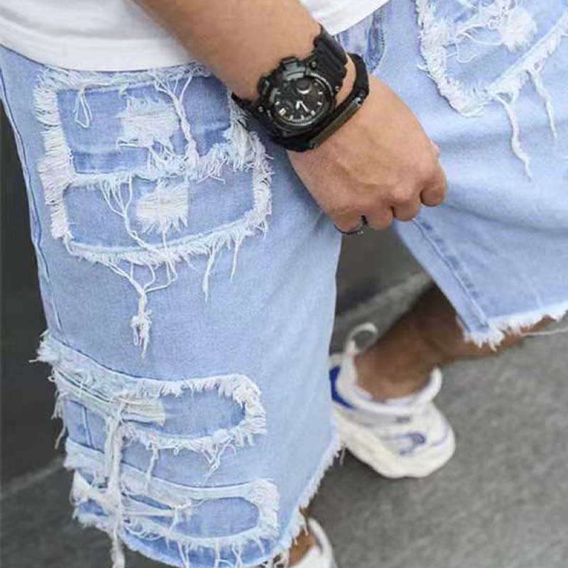 PANTALONES CORTOS DE RIBETE